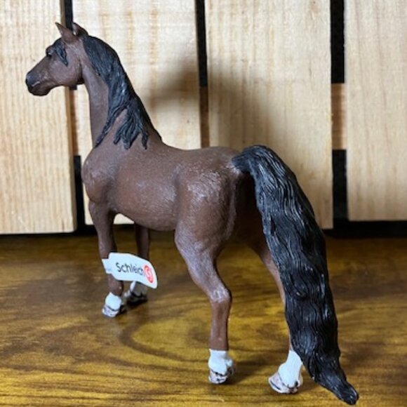 American Saddlebred Model Horse Figurine by‎ Schleigh of Germany NWT - Picture 4 of 5